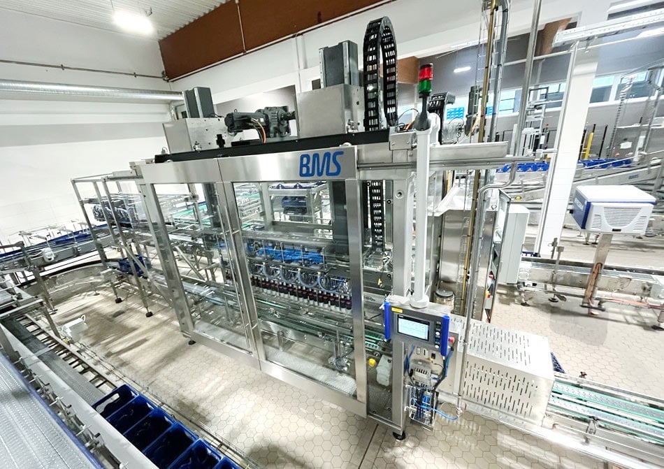 EOL_Packaging-Experts_Exponat-Selektivauspacker_Drinktec